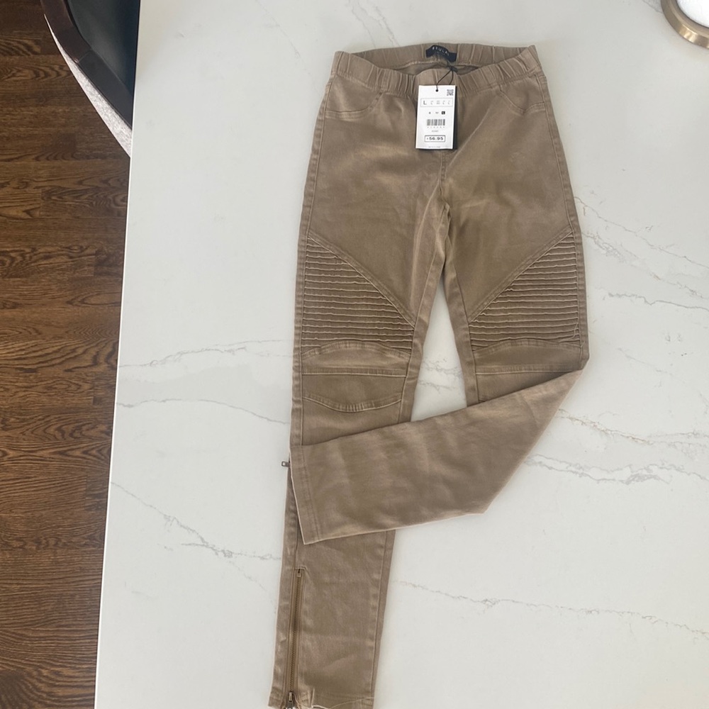 Vici Collection Beulah  khaki Motto Pants